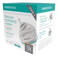 Nanobébé Transition Bottle - Teal 